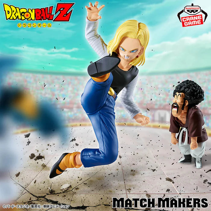 Android 18 (C-18) & Mr. Satan - Match Makers (VS Mighty Mask)