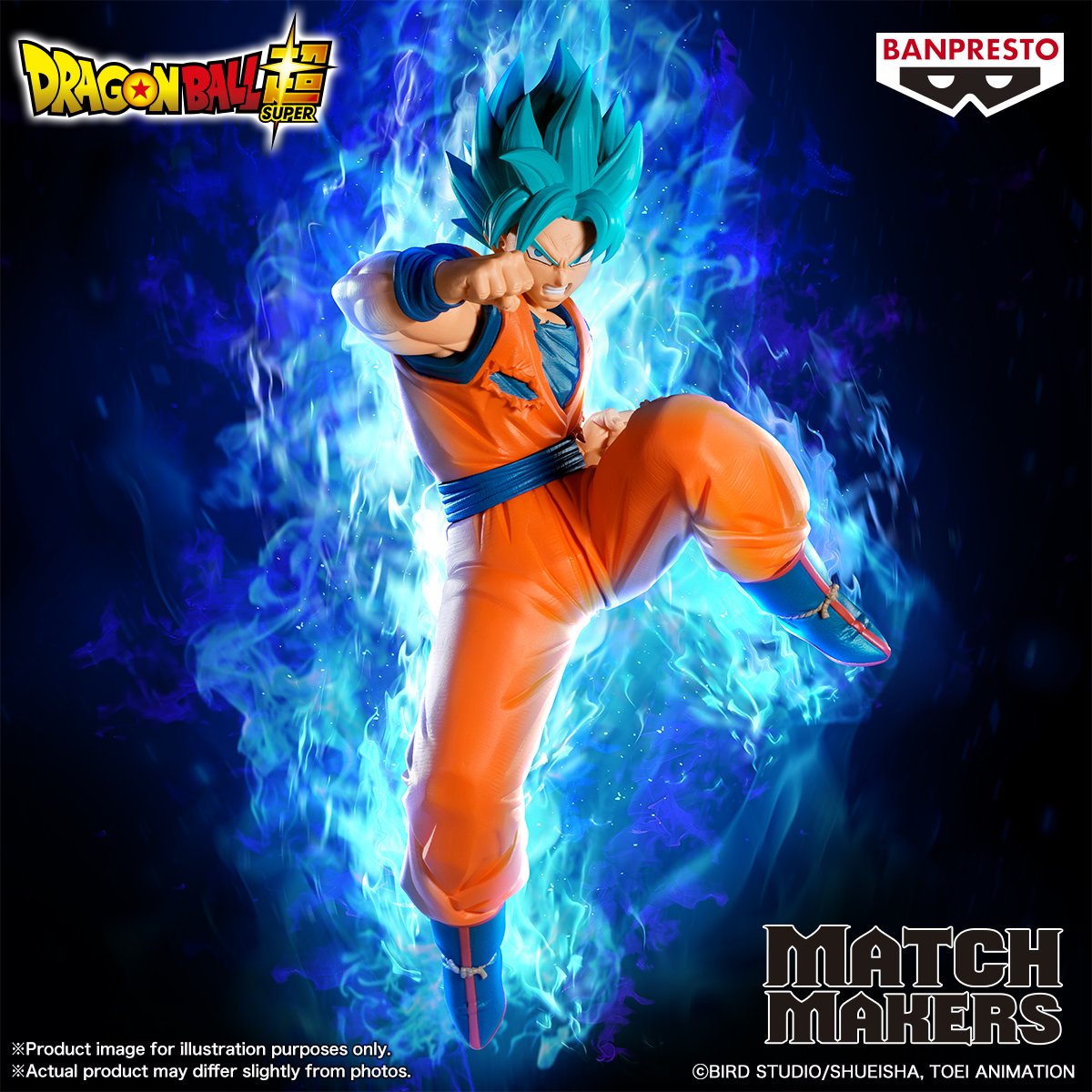 Son Goku Super Saiyan Bleu - Match Makers (VS Black Goku Rosé)