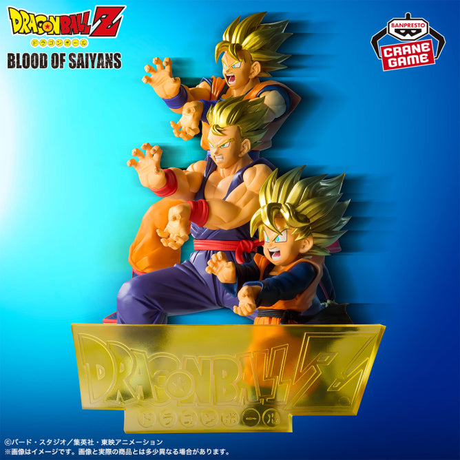 Son Goku SSJ2, Son Gohan SSJ2 et Son Goten SSJ (Kamehameha Familiale) - Blood Of Saiyans