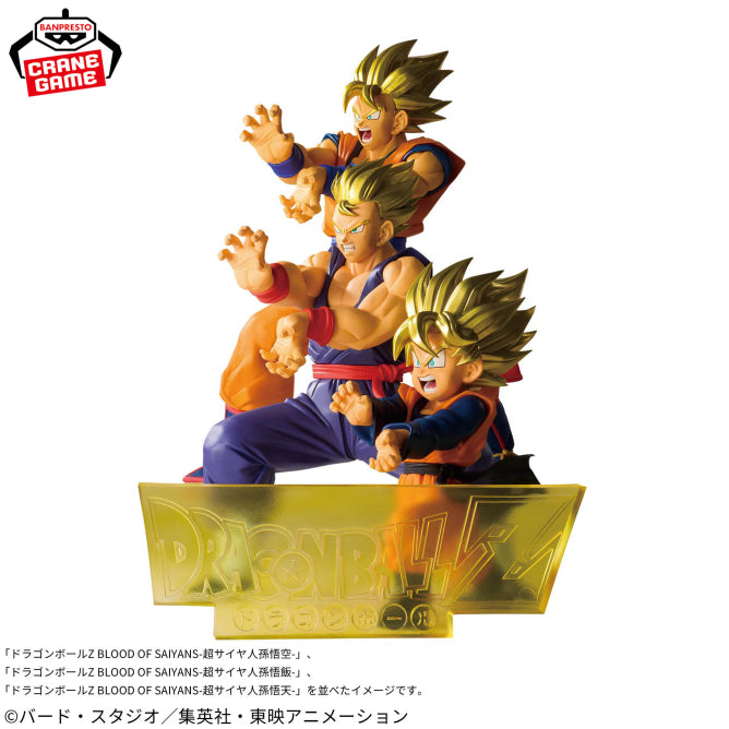 Son Goku SSJ2, Son Gohan SSJ2 et Son Goten SSJ (Kamehameha Familiale) - Blood Of Saiyans